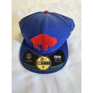 NEW Buffalo Bills Era 59FIFTY NFL On-Field Throwback Bison Logo Fitted Sz 8